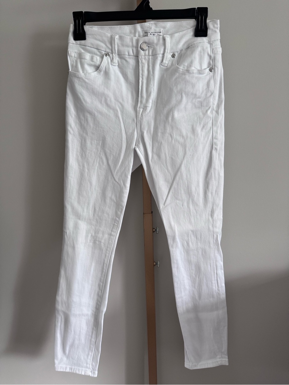 Good American White Skinny Jeans